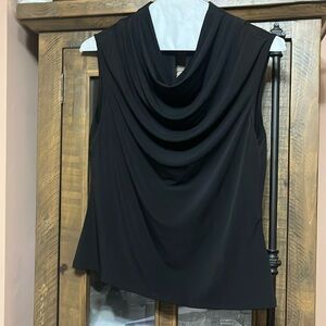 Sincerely Jules - Black Sleeveless Blouse - Size: Large - New Without Tags